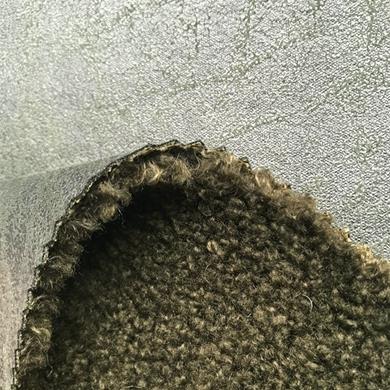 Bronzing Suede Sherpa Fabric