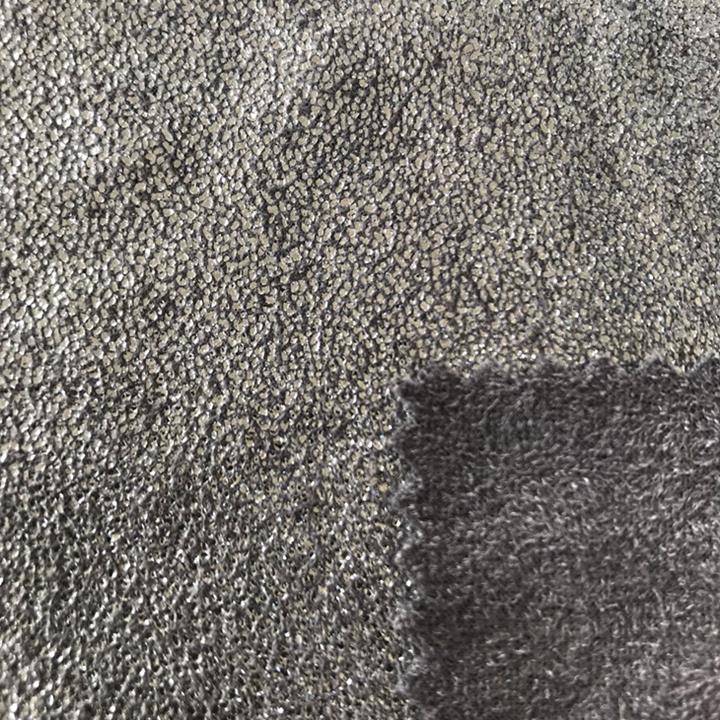 Spandex Bronzing Suede Fabric
